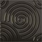 Ekena Millwork 19 5/8in. W x 19 5/8in. H Spiral EnduraWall Decorative 3D Wall Panel Covers 2.67 Sq. Ft. WP20X20SPCCH - alternate 1